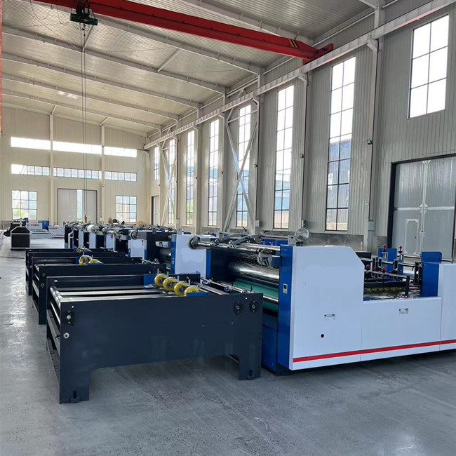 High Performance Flute Laminating Machine Convenient Operation Run Quietly