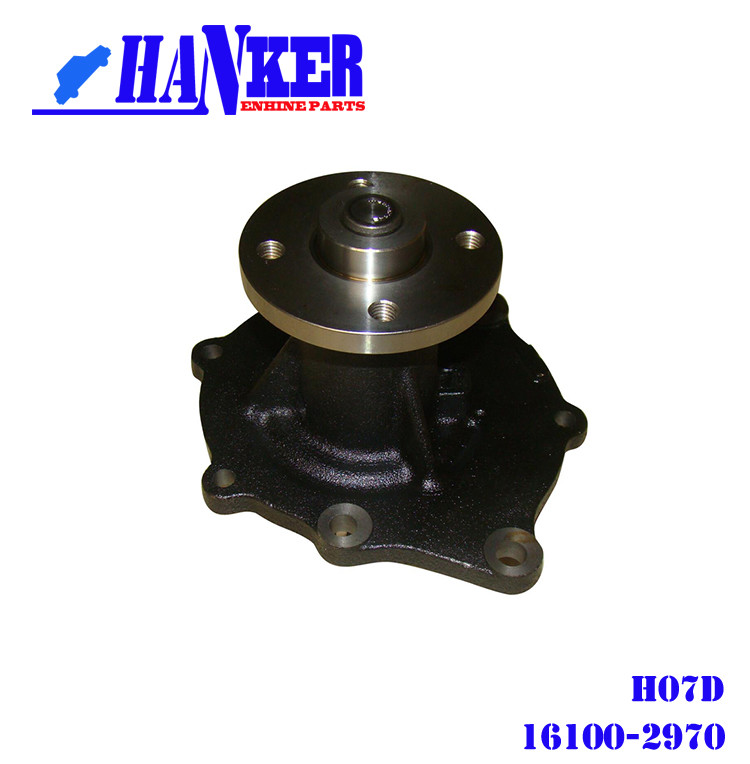 Cast Aluminum Diesel Engine Automotive Water Pump H07D 16100-2970