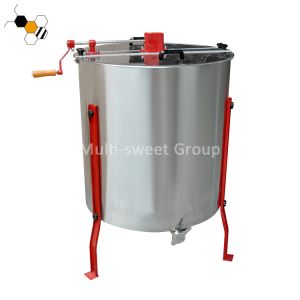Centrifugal 68cm Diameter 6 Frame Radial Manual Honey Extractor