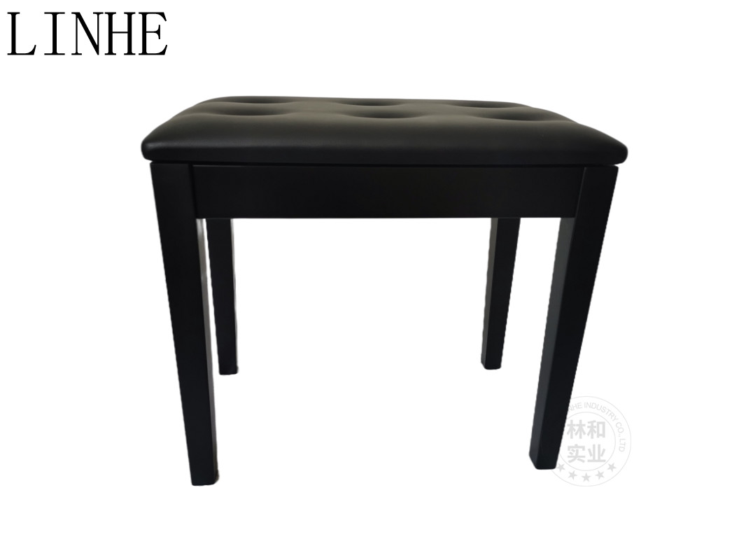 best price wholesale standard artist piano wholesale bench Black Piano Pedal Extender Bench for Kids with 2 Pedals Adjus
