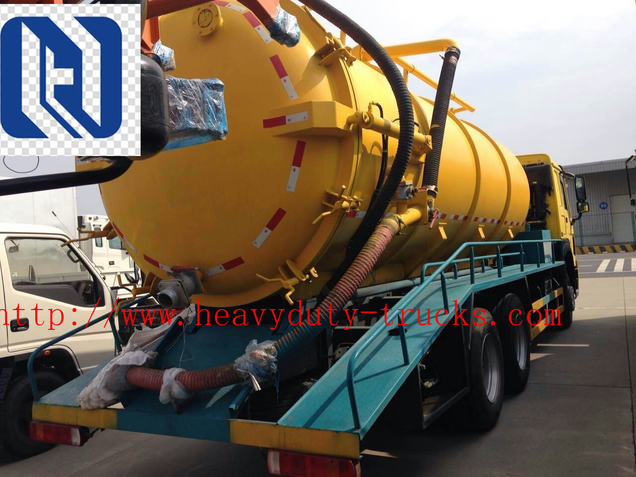 Red 6x4 12m3 Sewage Suction Truck Septic Pump Truck Garbage Fecal SINOTRUK SWZ