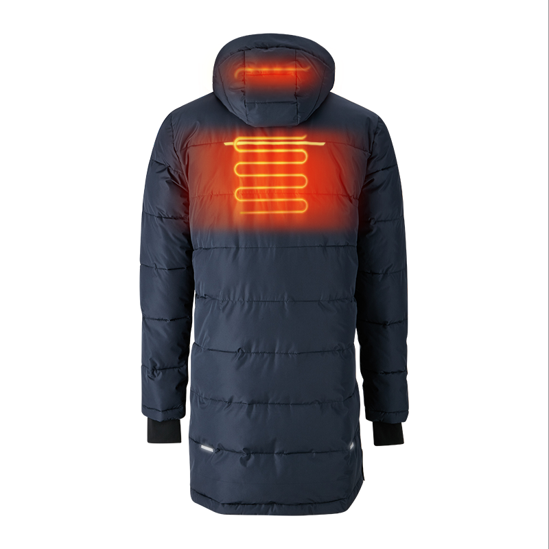 S-3XL Men Electric Heated Jacket Washable Windproof