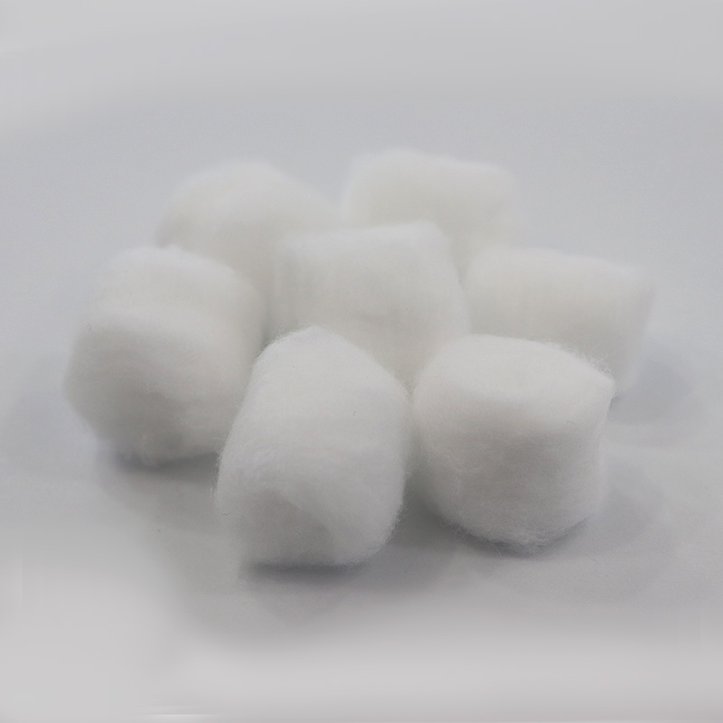 100% Absorbent Medical Cotton Balls Biodegradable Safety white Color