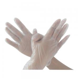  Vinyl Gloves Disposable PVC Hand Protection Gloves , Powder Free Examination Gloves Manufactures