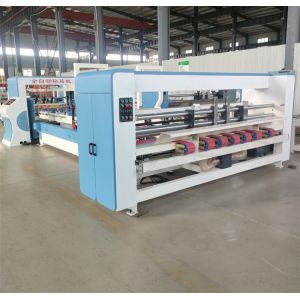 380V High Speed Gluing Stitching Machine For Corrugated Carton Box Folding All