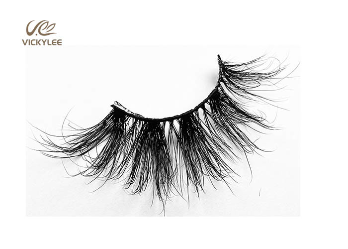 Natural Black 7D Effect 24mm Permanent Eyelash Extensions