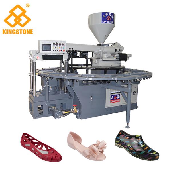 20 Stations Rotary 3 Color Automatic Plastic Sandals Shoes Making Machine
