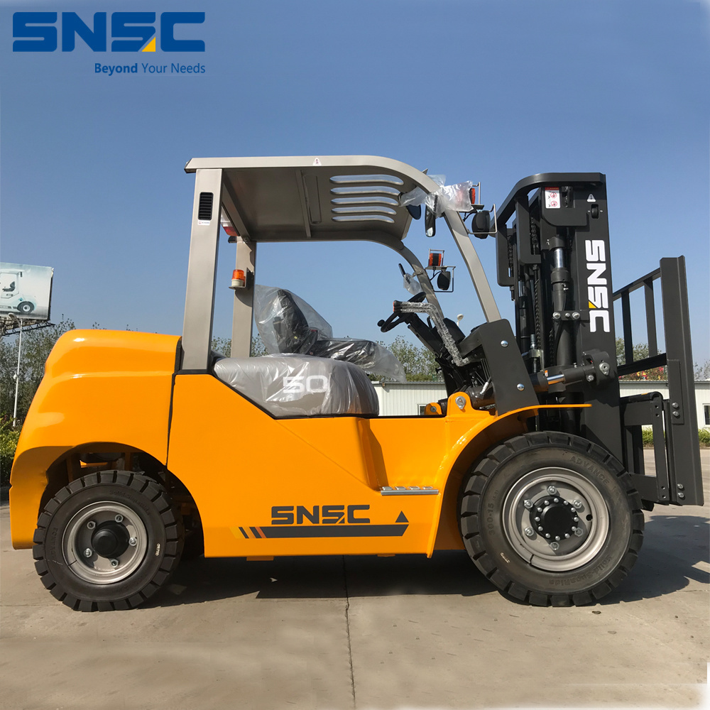 Hot Sale 5 Ton Forklift Truck Specifications with 4.5m Mast
