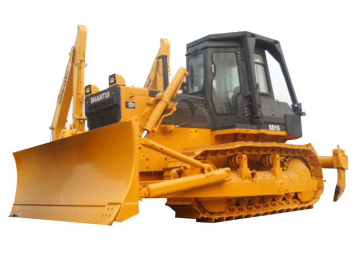 Wet Land Type Bulldozer Crawler Bulldozer , Mechnical Crawler Construction Vehicle