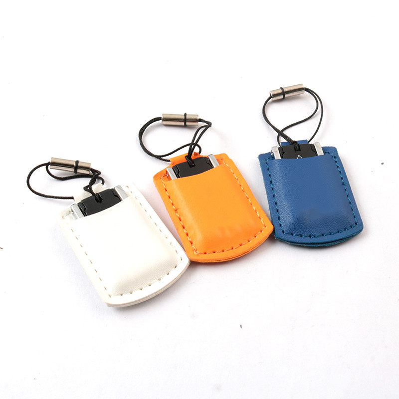 Custom Logo Supported Leather USB Flash Drive With 20MB/S Reading Speed