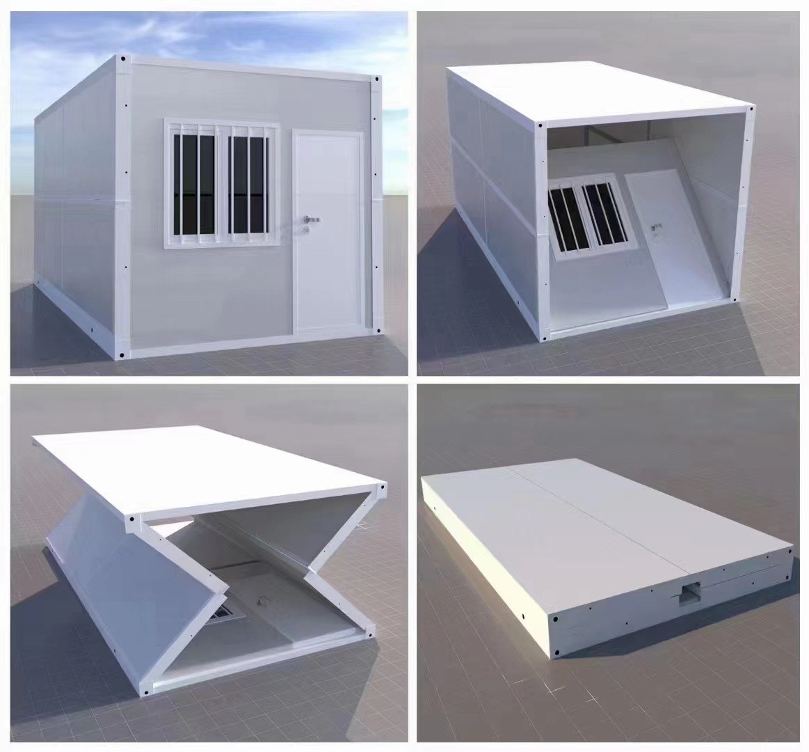 Easy Assembly Customized Foldable Prefabricated House Modern Portable Folding