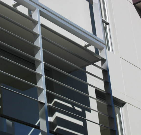 surrounding facade
