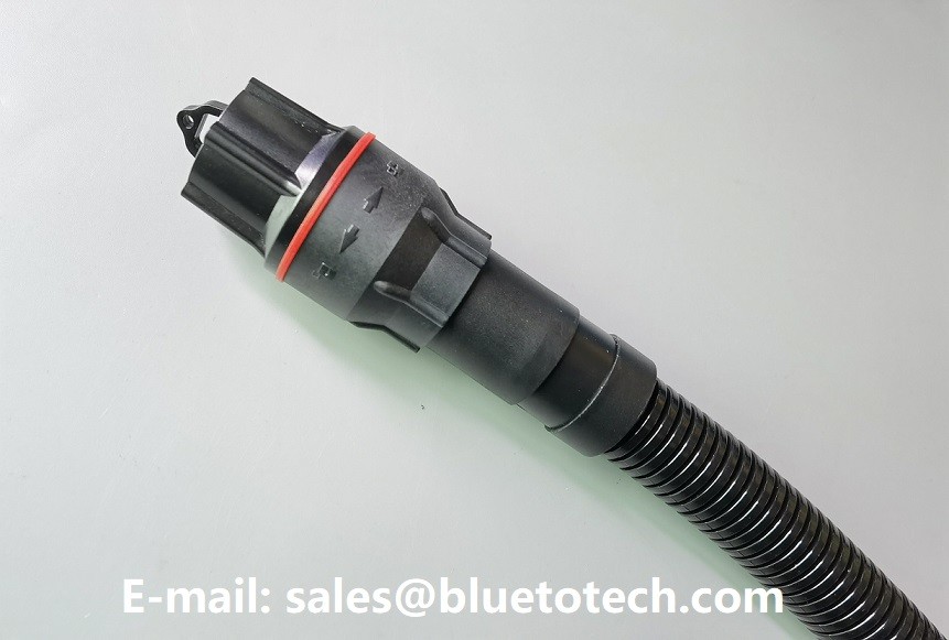 FTTA Waterproof IP67 LC To LC Fiber Optic Cable With LSZH Jacket
