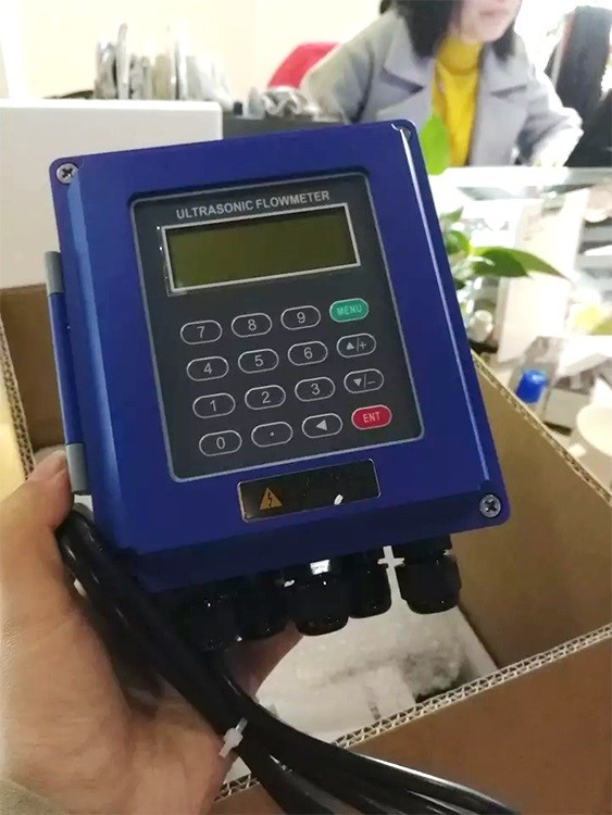 DN15 - DN6000 Multi Pulse Ultrasonic Flow Meter Sensor High Protection Wall Mounted
