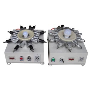 B22 E27 Lamp Cap Crimping Machine For Bulb Cap Punching LED Lighting Assembly