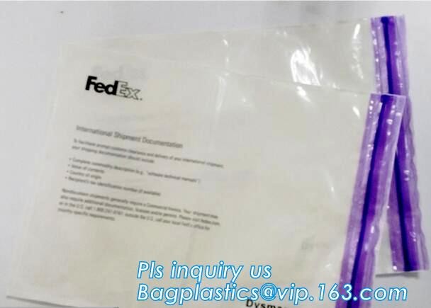 PP film 178*140mm invoice enclosed packing list envelopes, DHL Shipping pockets for waybill, A4 size plastic packing lis