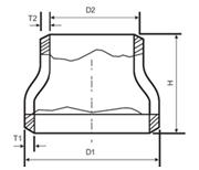 stainless steel concentric reducer