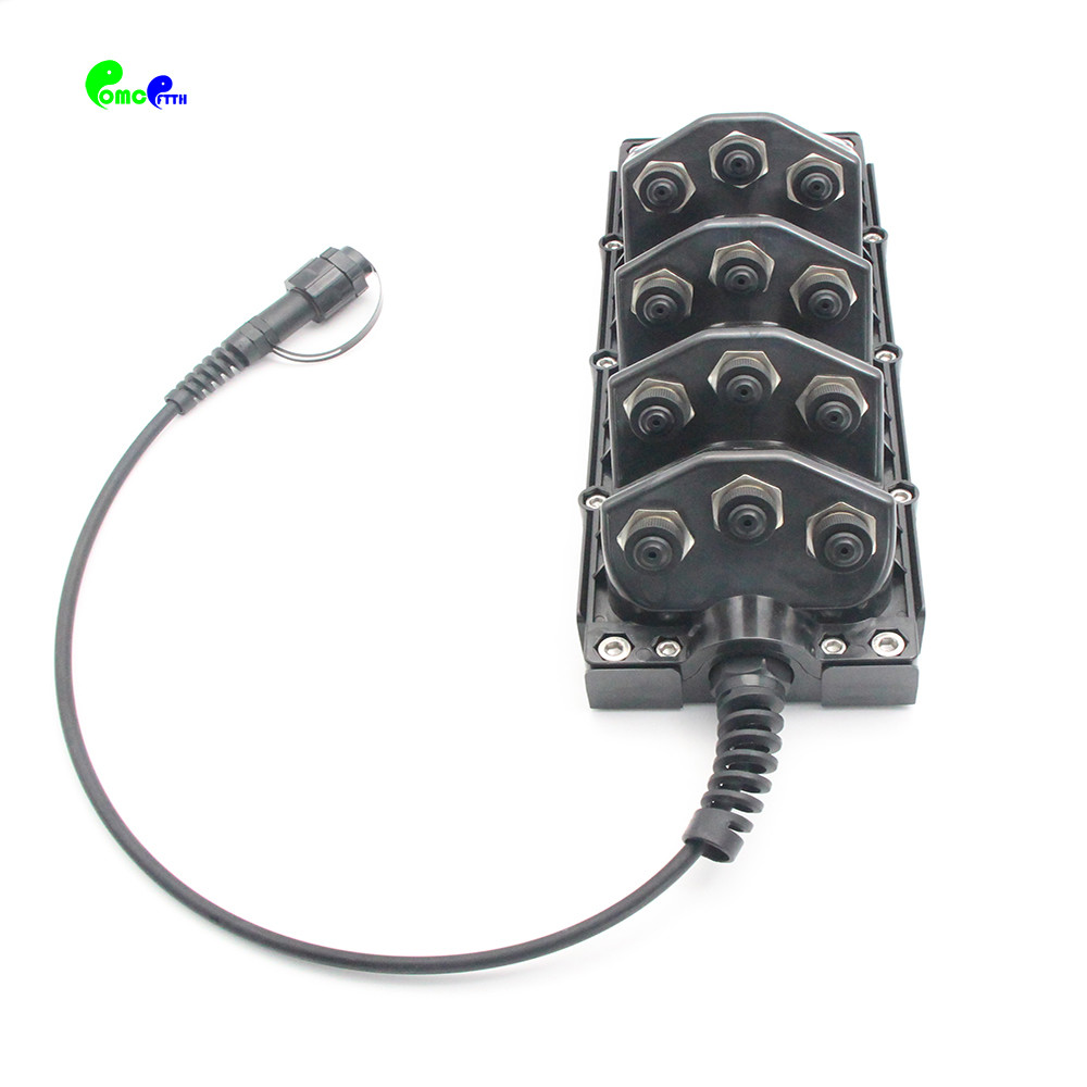 FTTA Fiber Distribution Box FTTH Fiber Optic Termination Box With Adpter Input
