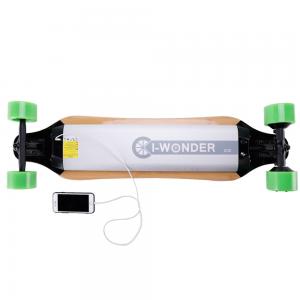 Remote Control Adult Electric Skateboard 4 Wheel With 360w DC Brushless Motor