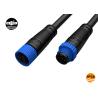 Buy cheap IP68 Male Female Plug 300V M15 4 Pin Waterproof Connector from wholesalers