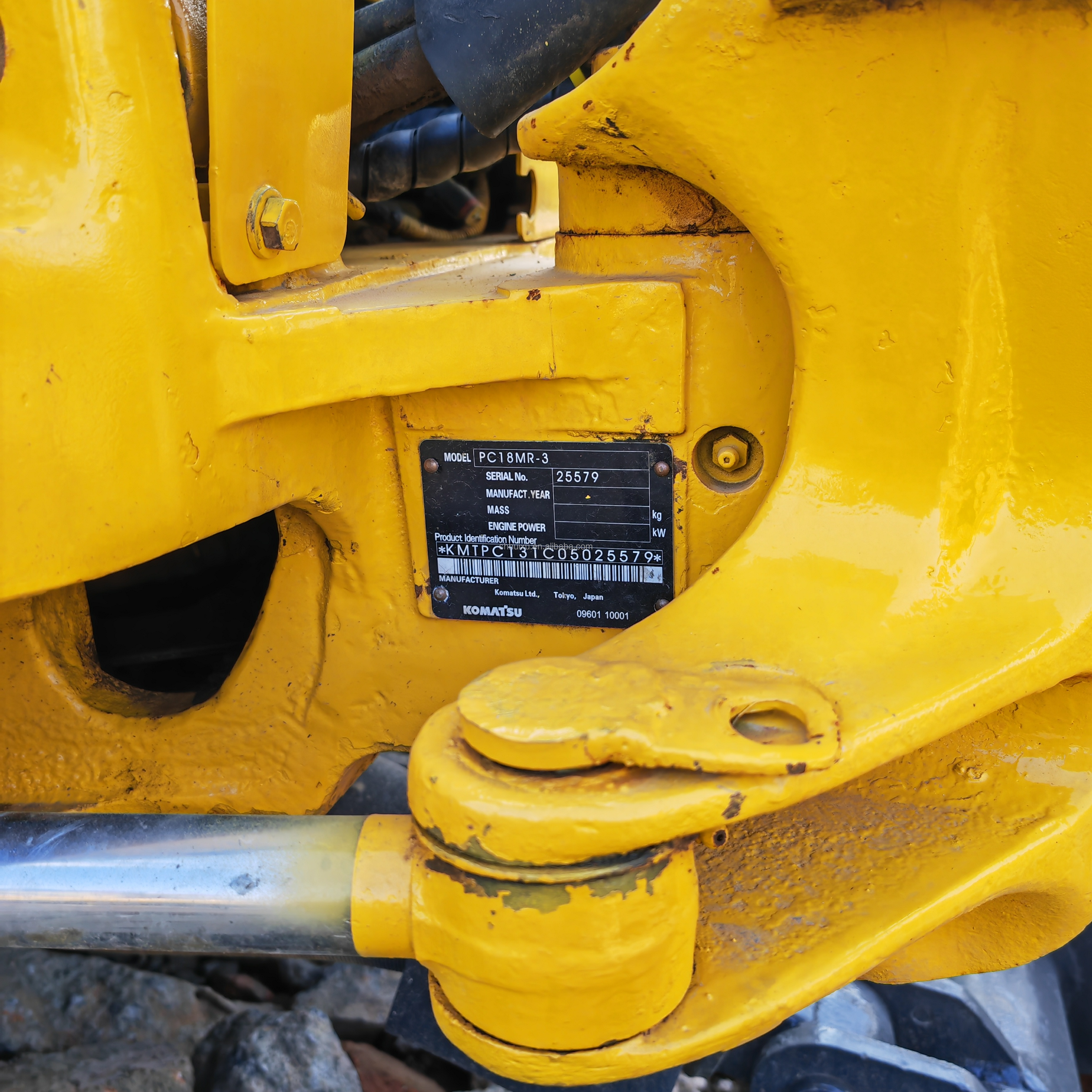Komatsu pc18MR used mini excavators 1.8ton original japan
