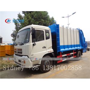 Dongfeng Tianjin 4X2 12cbm 14cbm Compression Garbage Truck