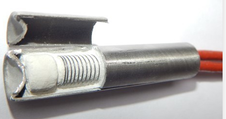 Cartridge Heaters Internally Connected With 90° Right Angle