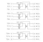 SM51589L / SM51589PEL LAN Transformer 10/100/1000 Base - T PoE Modules