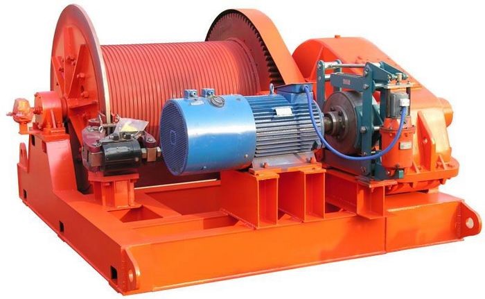JK Electric Pulling Electric Wire Rope Winch Machine 2500lbs 15m / Min
