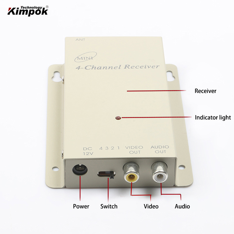 Private Mold 1.2Ghz FPV Wireless Video Transmitter and Receiver Lightweight with 4 Channels 200g