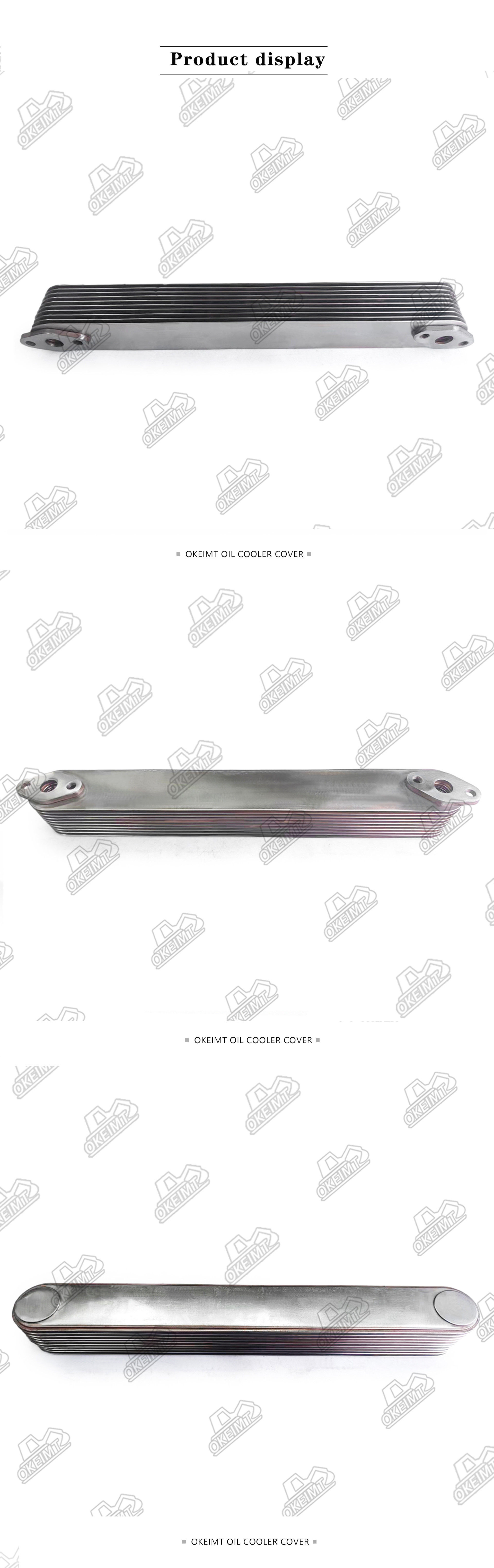 6D155 D150 SD155 Engine Oil Cooler Core 1950319140 195-03-19140 for Komatsu
