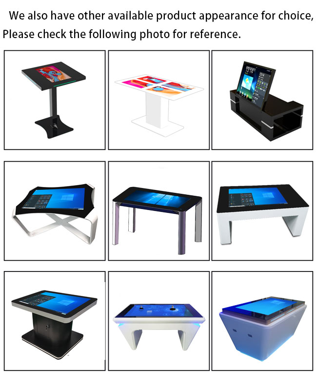 Multi Points Touch Screen Table Price Smart Touch Screen Windows System Lcd Tv Table Digital Kiosk