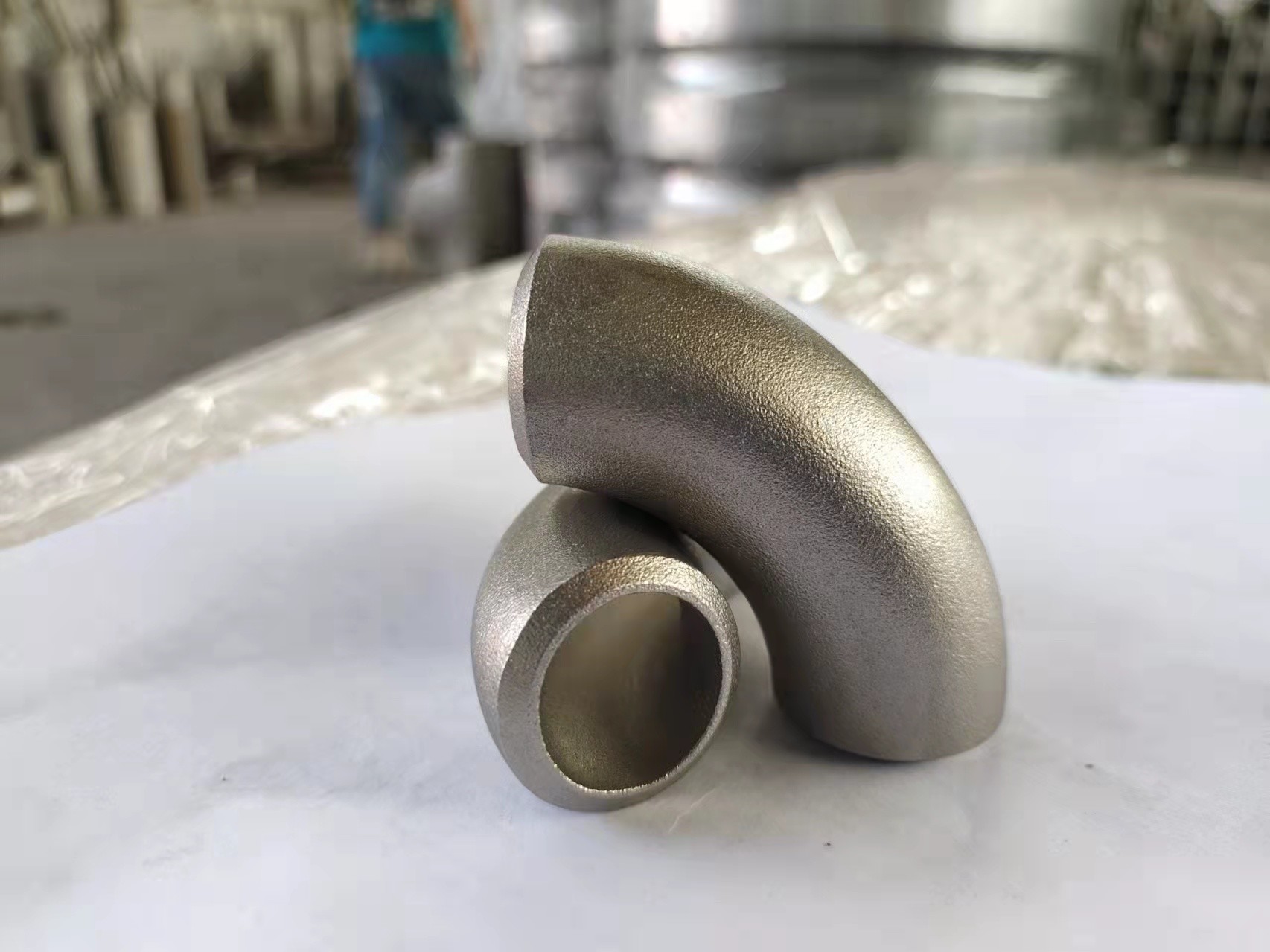 4 Inch 3 Inch Steel Pipe Elbow 90 Degree Long Radius DN150 WPB Sch 40