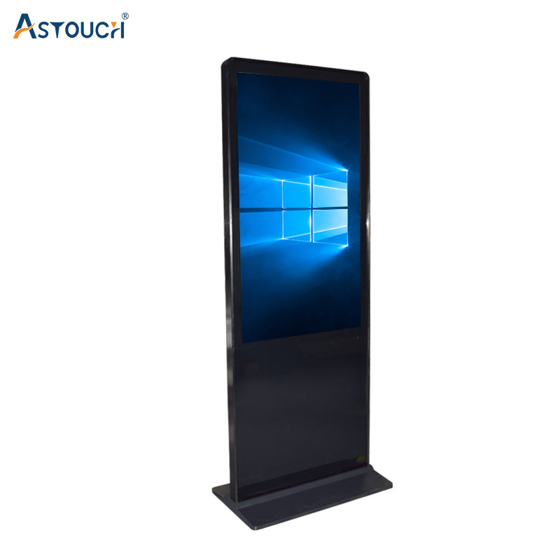 32 Inch PCAP Touch Floor Standing Digital Signage For Adversting