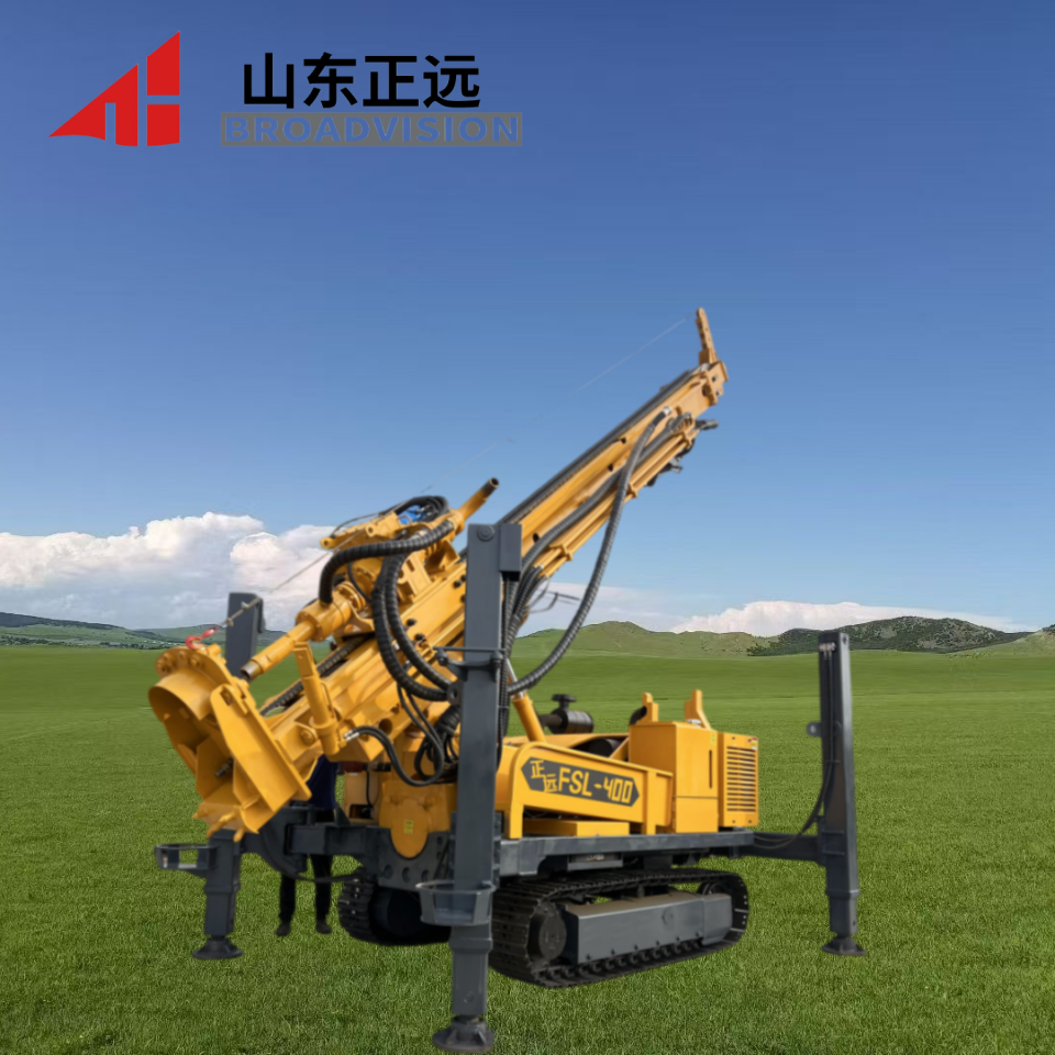 The FSL400 Exploration Drilling Rig Features High Efficiency, Multiple Functions