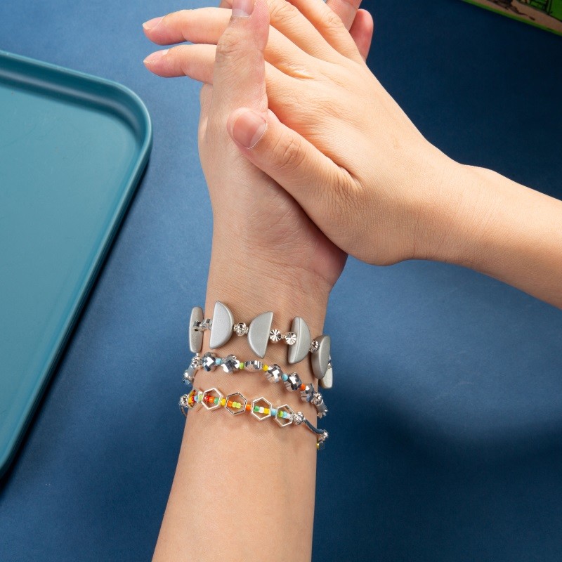 Affordable Boutique Handmade Adjustable Bracelet Silver Plated For Party
