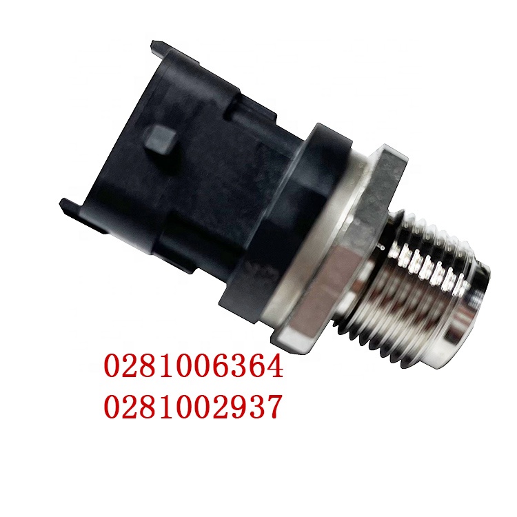 Construction Machinery Common Rail Fuel High Pressure Sensor 0281006364 0281002937