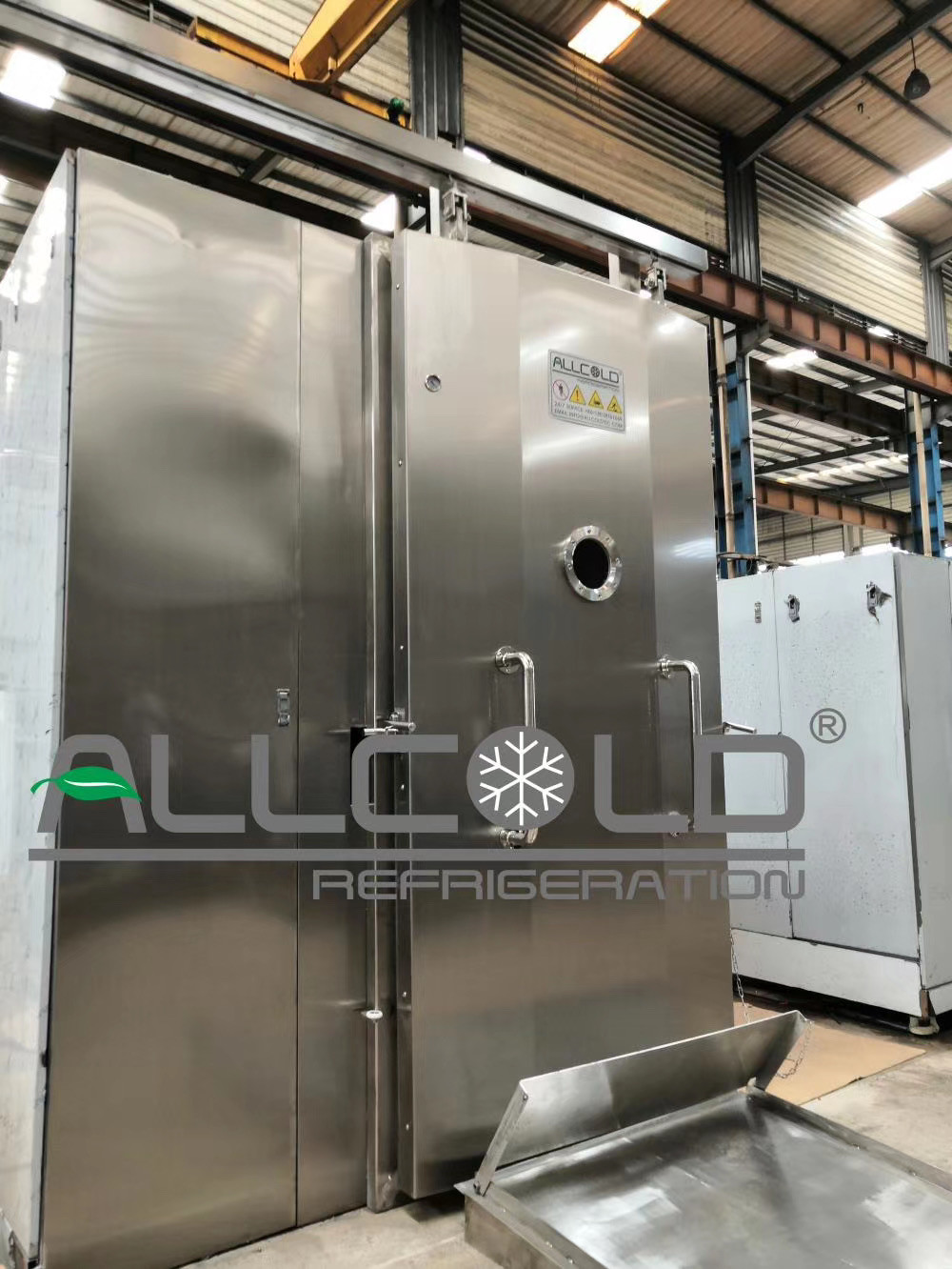 Compressor R404A Refrigerant Bread Vacuum Cooler 21KW