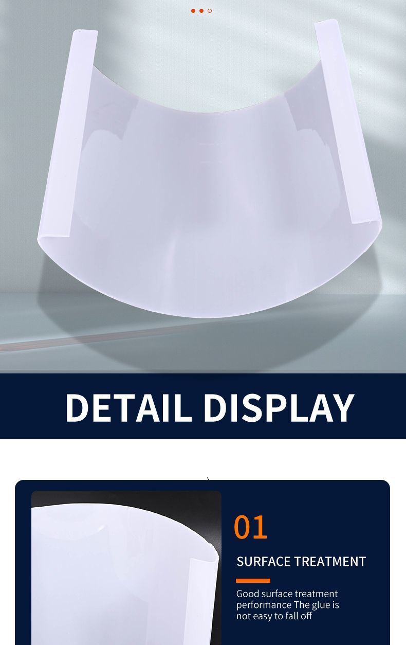 PC Lampshade Extrusion Molding Outdoor Cream Transparent Diffuser