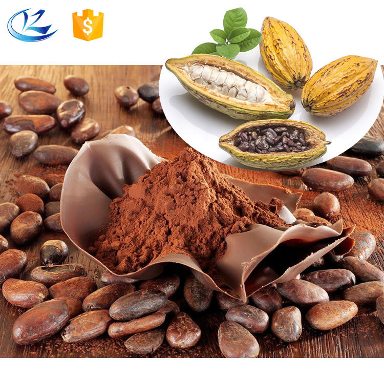  Wholesale Fat-reduced alkalized Ghana cocoa powder fat 10-12% For Beverage, Bakery，Confectionery, Ice-Cream Manufactures