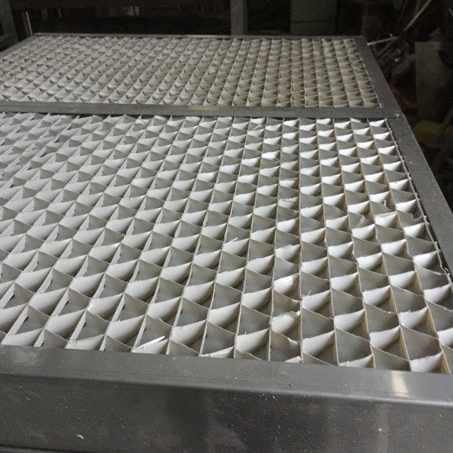Ventilation Air Inlet Louver Water Treatment Cooling Tower Louver 0.6mm