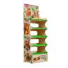 Buy cheap 5-Tier Free-Standing Wooden Display Rack Custom Brand Graphic For Retail Shop from wholesalers