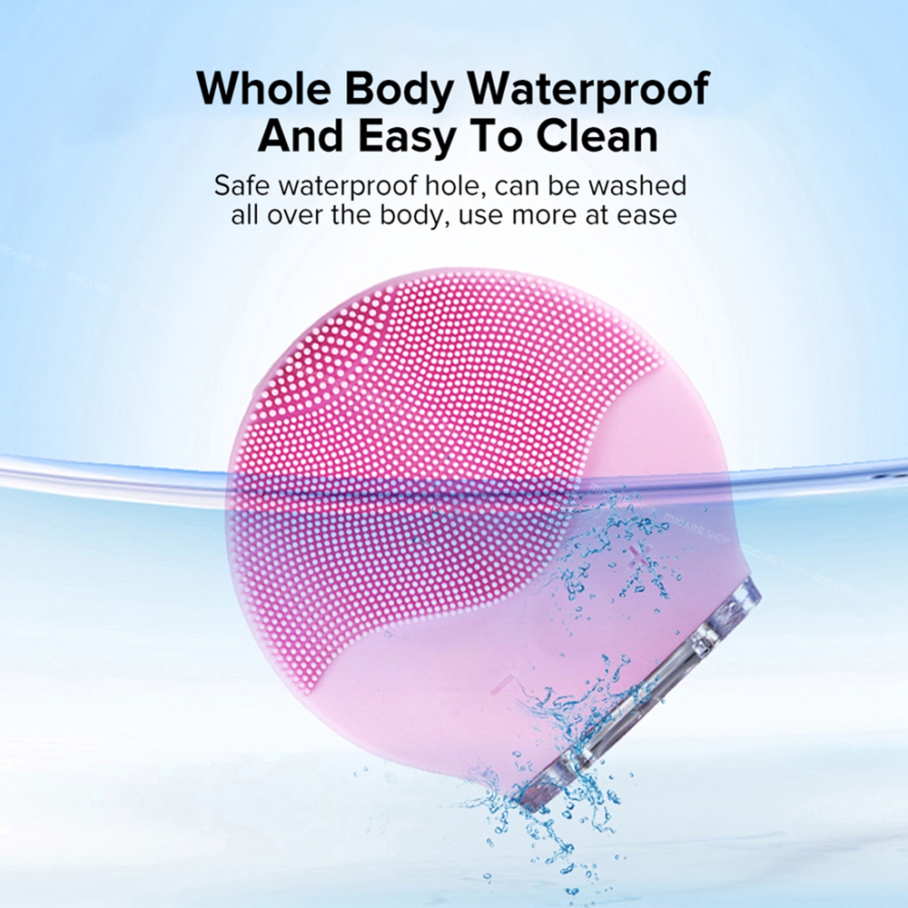 Waterproof Vibrating Face Cleansing Brush Usb Recharge Private Label