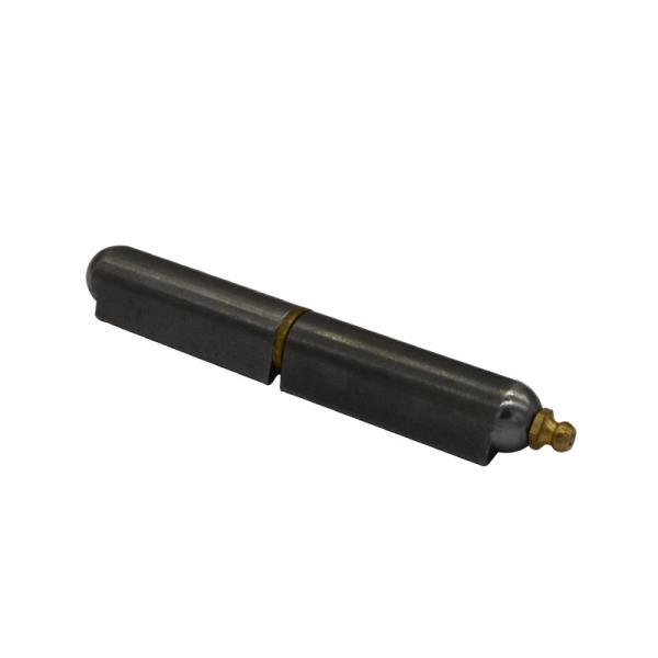Weld on hinge PH612 with grease fitting, material: steel, stainless steel, or