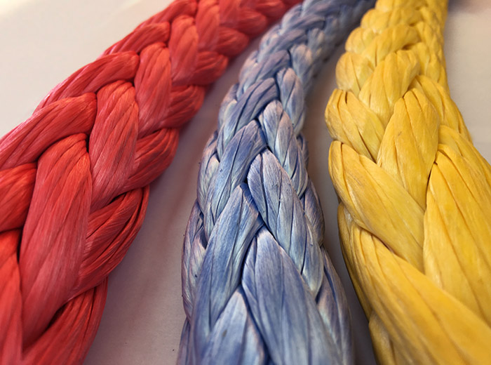 High Strength 40mm 8/12 Strands Soft Braided Polyamide Nylon Rope with ISO Standard