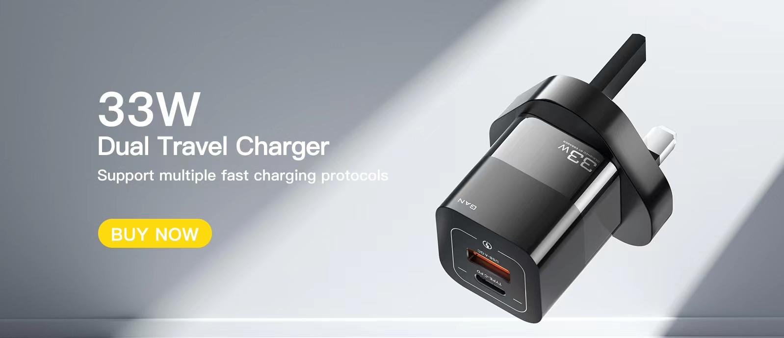 Essager 2022 Square Brick Phone Type C Port USB Travel Wall Charger Micro 33w 30w 5A