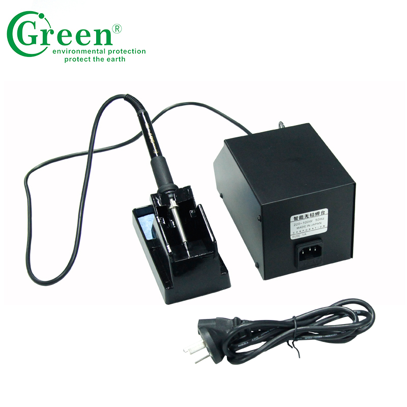 Hand Held Digital Soldering Desoldering Station Welding Equipment Green 942