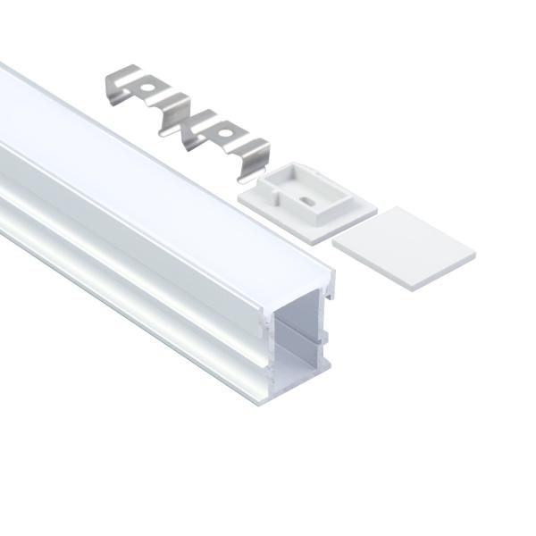 6063 Aluminum Alloy Led Strip Light Channel Heat Sink Surface Led Extrusion