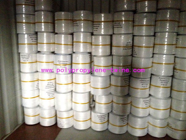 Recycled PP Fibrillated Packing Rope Industrial Twine High Strength 1mm-5mm Twisted