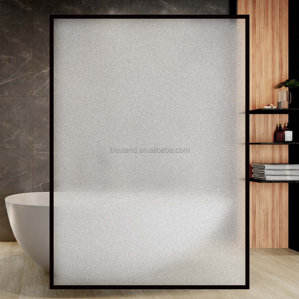 Static Privacy Window Film Moistureproof Stained Glass Anti Uv Window Film Sticker
